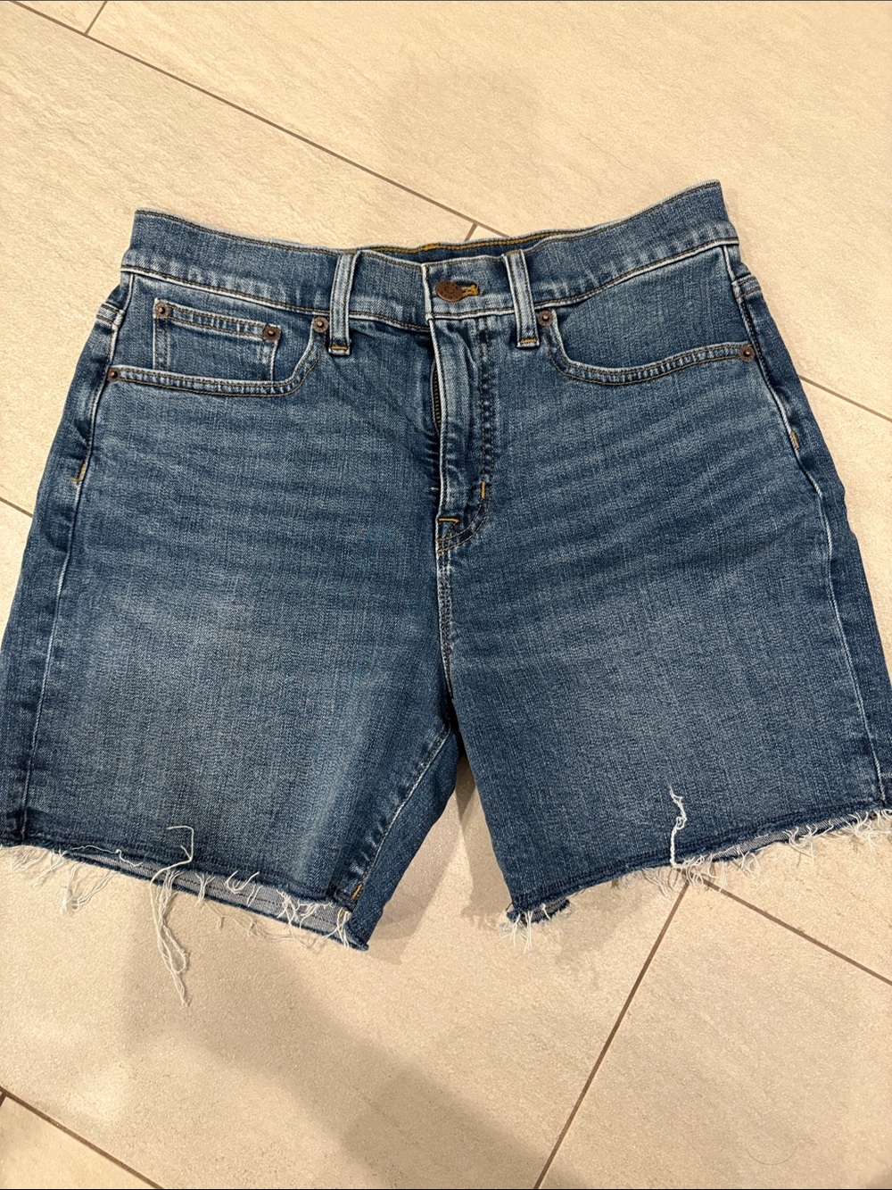 J Crew Dark Wash Denim Shorts